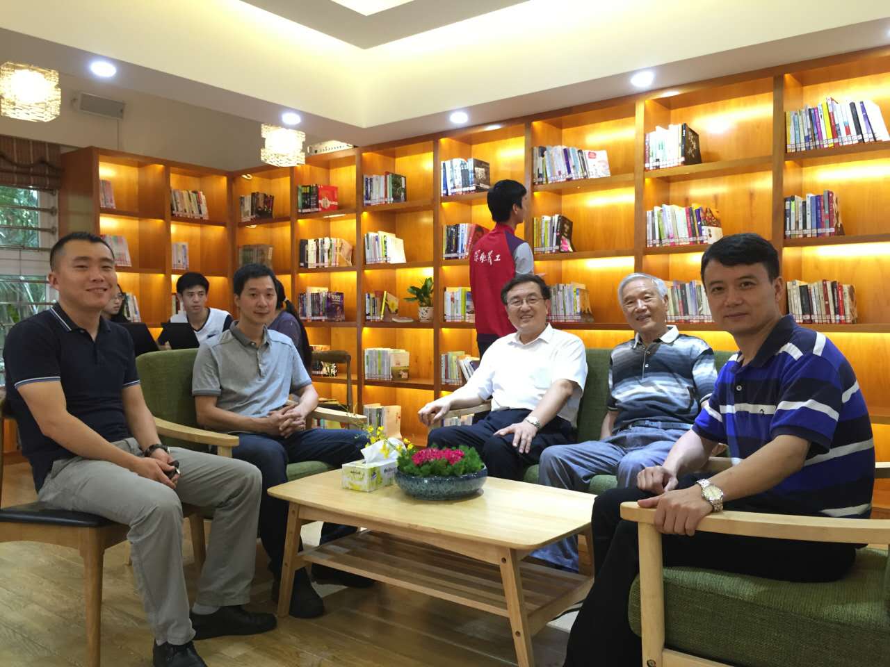 校关工委负责人到博达书院考察交流